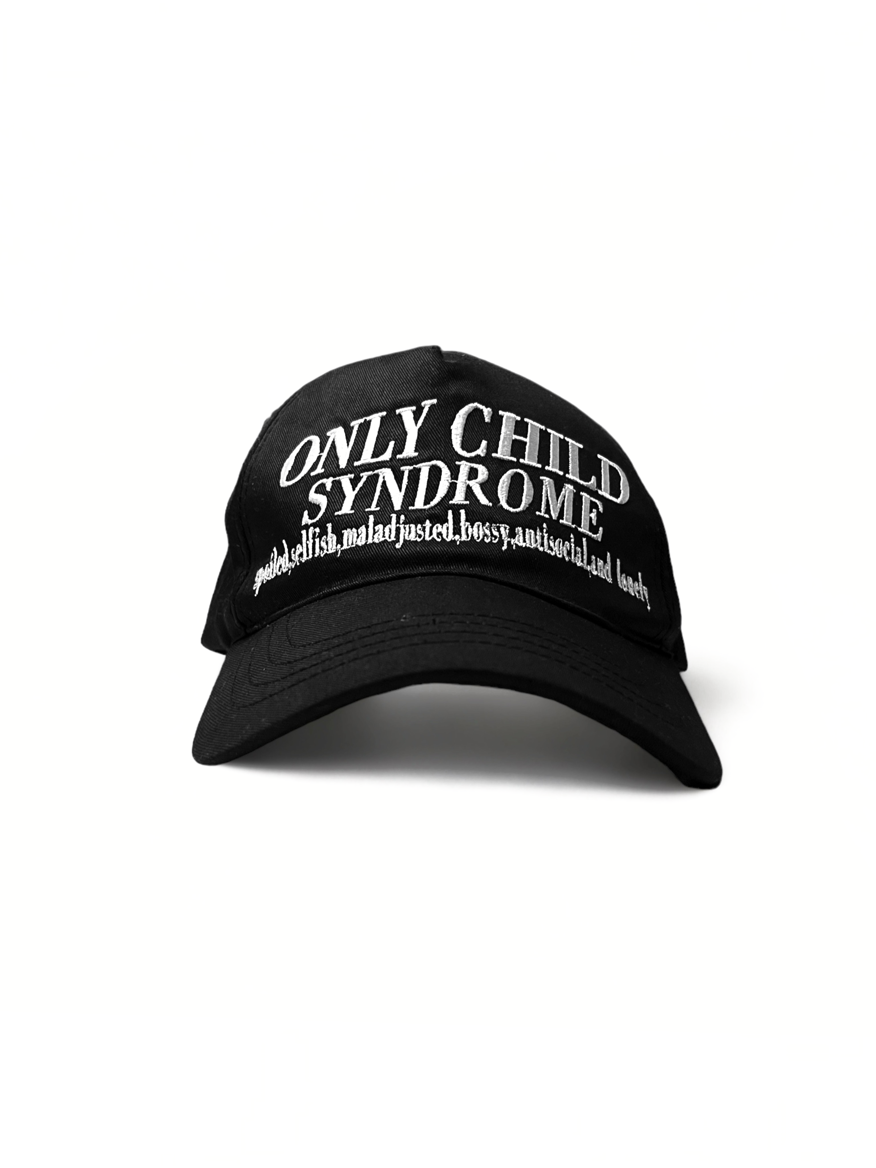 ONLY CHILD SYNDROME HAT - BLACK / BLACK