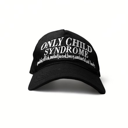 ONLY CHILD SYNDROME HAT - BLACK / BLACK