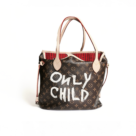 SUICIDAL PASSION/LOUIS VUITTON® MONOGRAM NEVERFULL MM - CHERRY