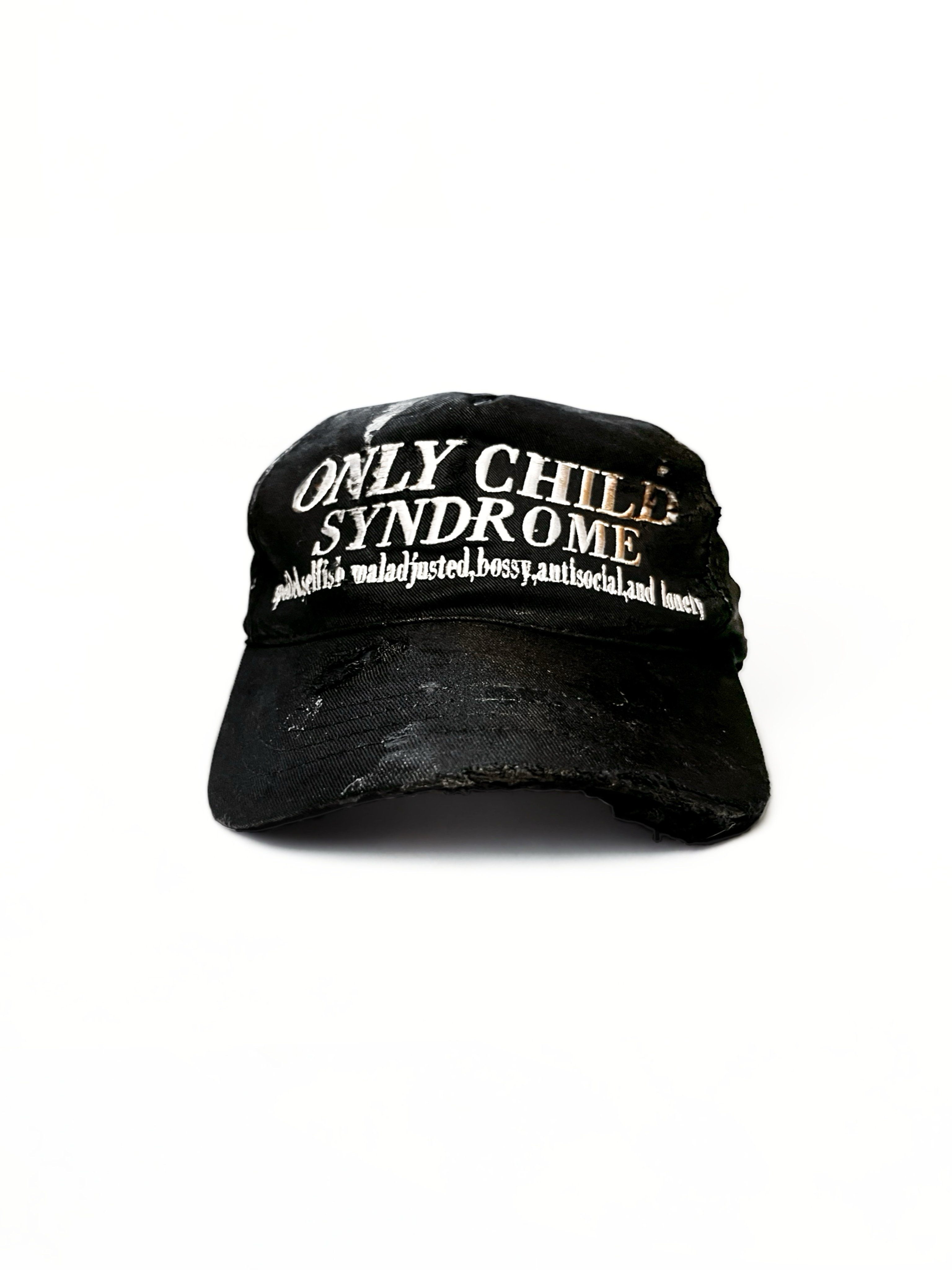 ONLY CHILD SYNDROME HAT - BLACK / BLACK