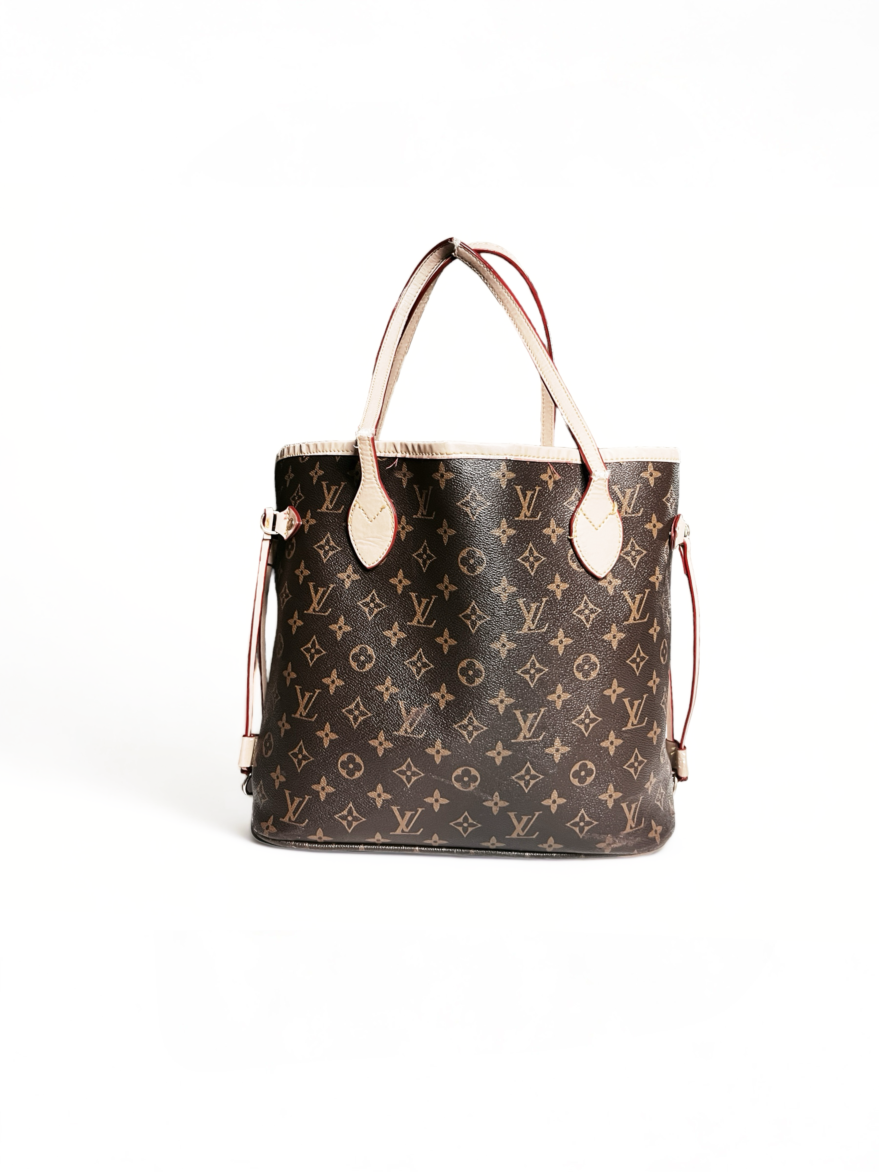 SUICIDAL PASSION/LOUIS VUITTON® MONOGRAM NEVERFULL MM - CHERRY