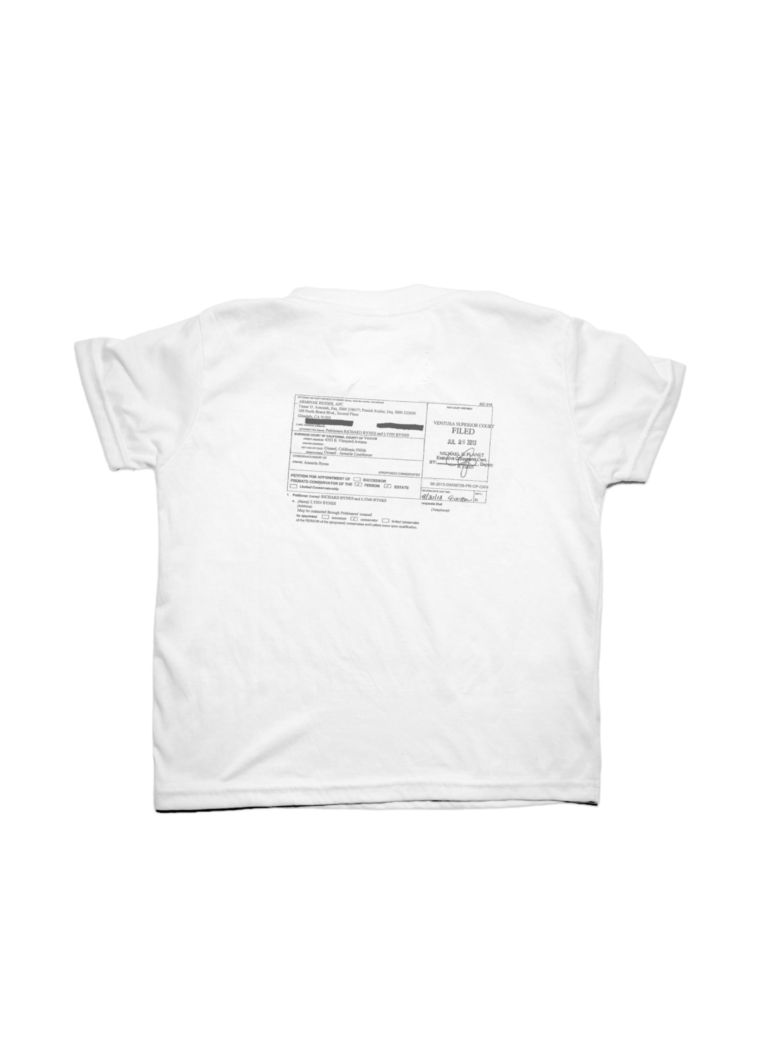 CONSERVATORSHIP BABY TEE - WHITE